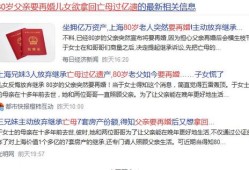 老人放弃房产子女怎么继承(老人放弃子女财产继承样本)