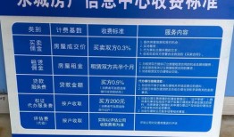 中介房产过户费怎么收(中介房产过户费收费多少)