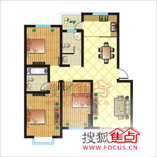 房产户型图怎么算平方(房产户型图怎么算平方面积)
